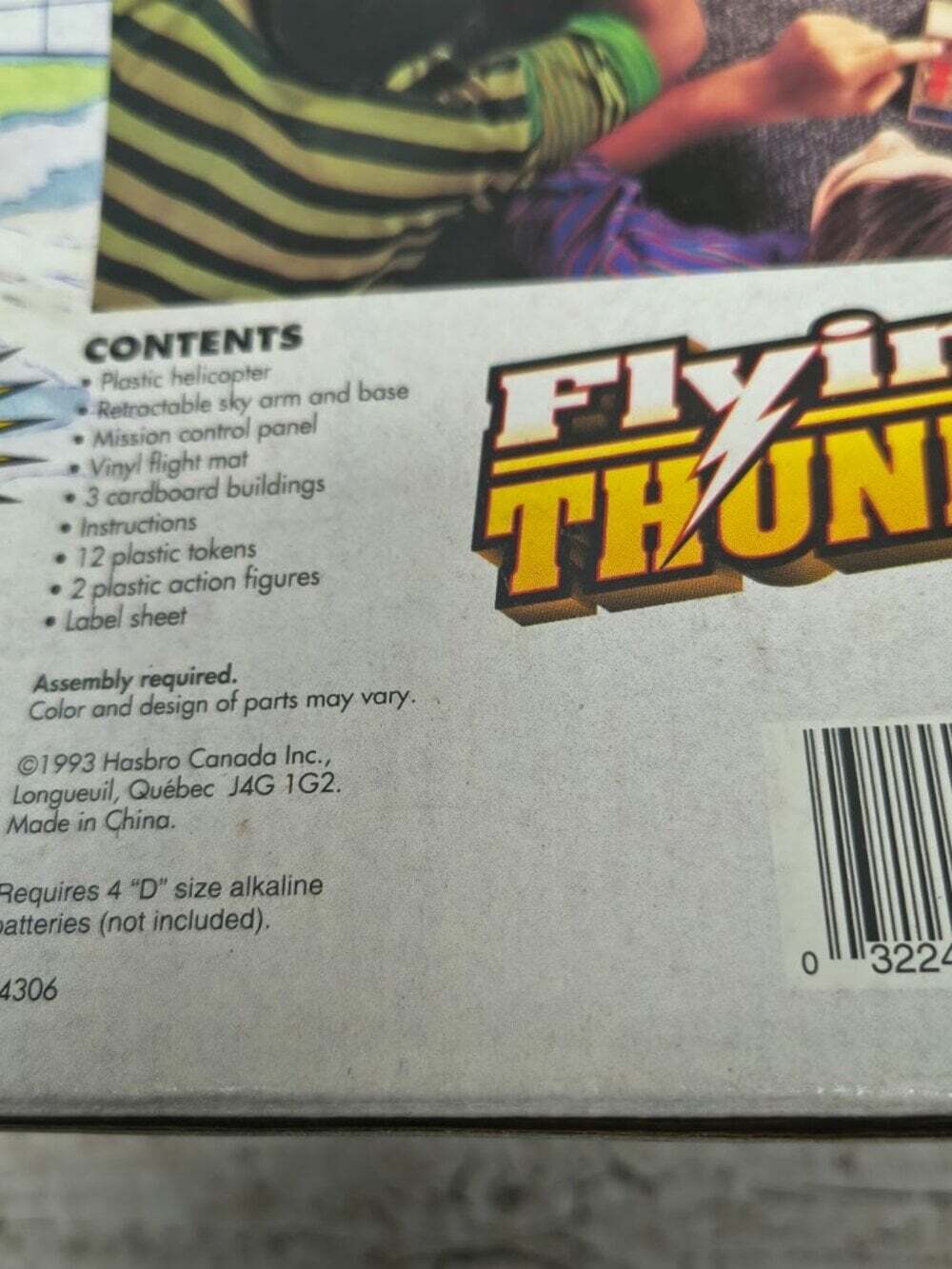 1993 Milton Bradley / Hasbro "Flying Thunder" motorized helicopter game - Picture 5 of 9